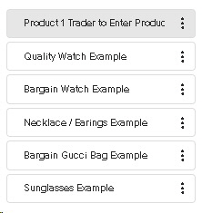 Range Select & Specials Entry